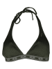 Brunotti Biustonosz bikini "Xandra" w kolorze oliwkowo-czarnym