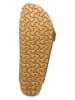 Birkenstock Slippers "Arizona" goudkleurig - wijdte N