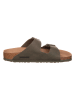 Birkenstock Pantoletten "Arizona" in Khaki - Weite S