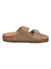 Birkenstock Pantoletten "Arizona" in Khaki - Weite N