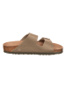 Birkenstock Slippers "Arizona" kaki - wijdte N