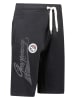 Geographical Norway Sweatbermudas "Parithe" in Schwarz