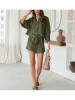 Milan Kiss 2-delige outfit kaki