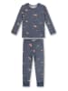 s.Oliver Pyjama donkerblauw/lichtroze