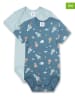 Sanetta 2er-Set: Bodys in Blau