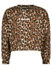 RAIZZED® Sweatshirt in Creme/ Braun