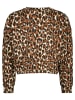 RAIZZED® Sweatshirt in Creme/ Braun
