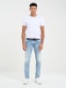 BIG STAR Dżinsy "Jeffray" - Slim fit - w kolorze błękitnym