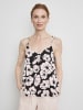 Gerry Weber Top in Schwarz/ Creme