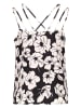 Gerry Weber Top in Schwarz/ Creme