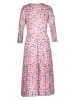 Gerry Weber Kleid in Pink/ Lila/ Creme