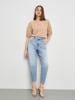 TAIFUN Jeans - Mom fit - in Hellblau