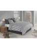Zo!Home Beddengoedset "Banda" antraciet