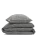 Zo!Home Beddengoedset "Paisley" donkergrijs