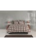 Zo!Home Beddengoedset "Quattro di Lino" wit/taupe