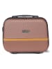 maison héritage PARIS Beautycase "Opera" in Hellbraun - (B)30 x (H)23 x (T)16 cm