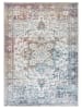 Atticgo Kurzflor-Teppich "Class" in Beige/ Blau