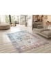 Atticgo Kurzflor-Teppich "Class" in Beige/ Blau