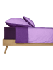 Schiesser Topper hoeslaken "Flexi" paars