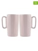 Vialli Design 2er-Set: Becher "Fuori" Rosa - 330 ml