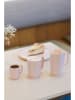 Vialli Design 2-delige set: bekers lichtroze - 330 ml
