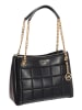 Michael Kors Leder-Schultertasche in Schwarz - (B)32 x (H)25 x (T)13 cm