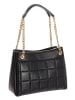 Michael Kors Leder-Schultertasche in Schwarz - (B)32 x (H)25 x (T)13 cm