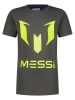 Messi Koszulka w kolorze antracytowo-żółtym