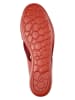 Camper Leren sleehaksandalen rood