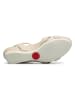 Camper Leren sleehaksandalen beige