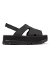 Camper Leder-Sandaletten in Schwarz