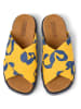 Camper Slippers geel/blauw