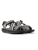 Camper Sandalen in Schwarz/ Weiß