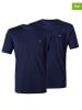 McGregor 2er-Set: Shirts in Dunkelblau