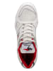 KangaROOS Originals Leder-Sneakers "Ultralite Og Np" in Weiß/ Rot