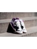 KangaROOS Originals Leder-Sneakers "Ultralite 2" in Weiß/ Lila