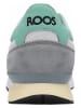 Kangaroos Skórzane sneakersy "Coil R1 Og Pop" w kolorze turkusowo-szarym