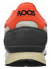 KangaROOS Originals Leder-Sneakers "Coil R1 Og Pop" in Beige/ Orange