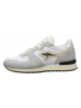 Kangaroos Leder-Sneakers "Aussie Mono" in Weiß/ Grau