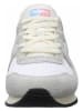 KangaROOS Originals Leder-Sneakers "Aussie Mono" in Weiß/ Grau