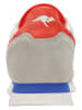 KangaROOS Originals Leder-Sneakers "Aussie 2.0" in Weiß/ Rot