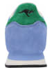 KangaROOS Originals Leder-Sneakers "Aussie 2.0" in Blau/ Grün