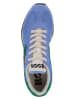 KangaROOS Originals Leder-Sneakers "Aussie 2.0" in Blau/ Grün