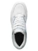 KangaROOS Originals Leder-Sneakers "True Pointer" in Weiß/ Hellblau