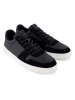 TOMS Leder-Sneakers in Schwarz