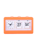 Karlsson Wekker "Data Flip" oranje - (B)19 x (H)11,5 x (D)6,4 cm