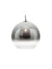 Leitmotiv Hängeleuchte "Bubble" in Silber - (H)36,5 x Ø 40 cm