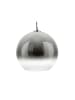 Leitmotiv Hängeleuchte "Bubble" in Silber - (H)36,5 x Ø 40 cm