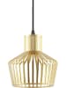 Leitmotiv Hanglamp "Lignes" geel - (H)14,3 x Ø 18 cm