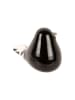 Present Time Decoratief figuur "Fat Bird" zwart - (B)12 x (H)14 x (D)8 cm